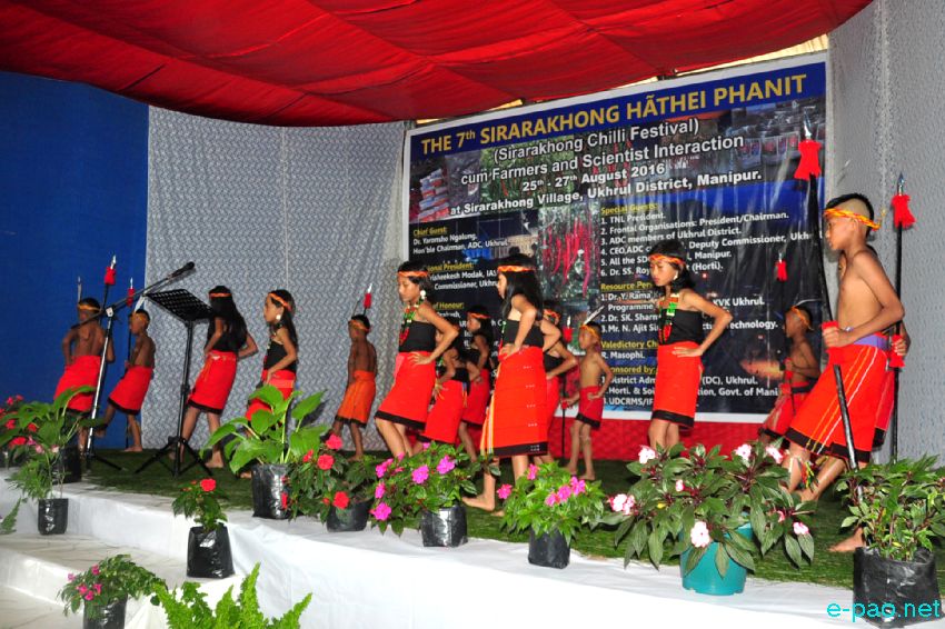 VII Sirarakhong Hathei Phanit (Chilli Festival) at Sirarakhong Village, Ukhrul :: 25 August 2016