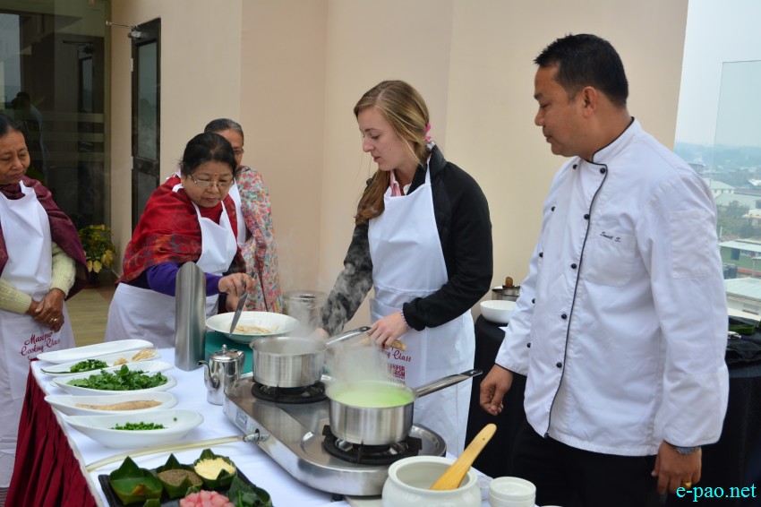 Manipur Cooking Class with USPA Women Polo Team at Classic Grande, Chingmeirong :: January 20 2016