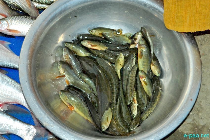 Indigenous / Local food items found at Waithou Keithel at Imphal-Moreh Road :: March 3 2016