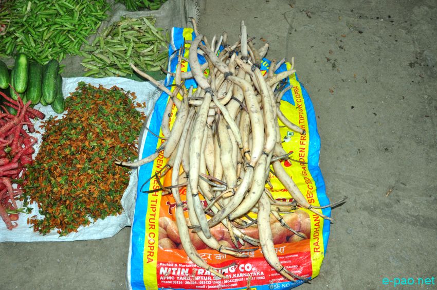 Indigenous / Local food items found at Waithou Keithel at Imphal-Moreh Road :: March 3 2016