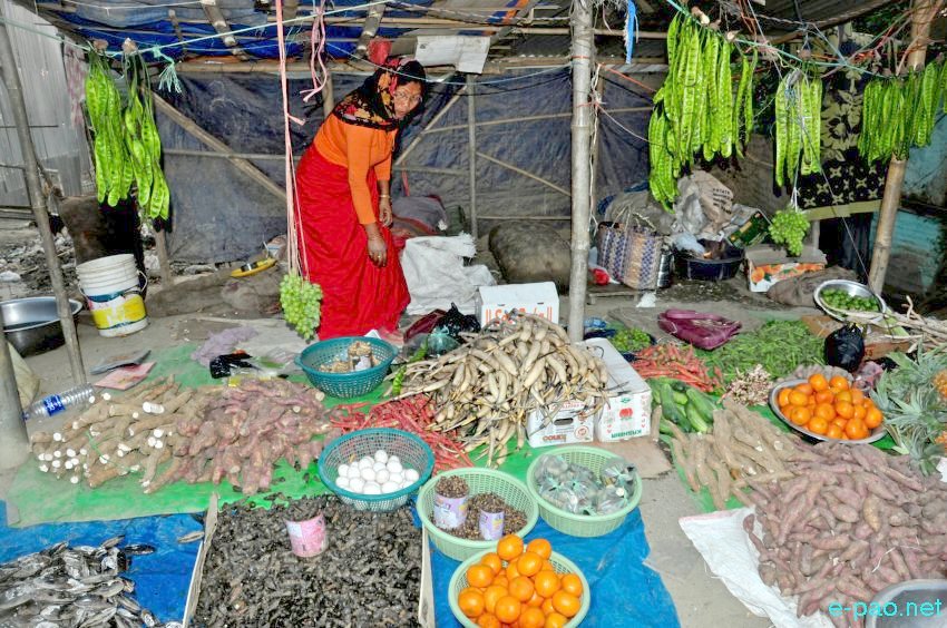 Indigenous / Local food items found at Waithou Keithel at Imphal-Moreh Road :: March 3 2016