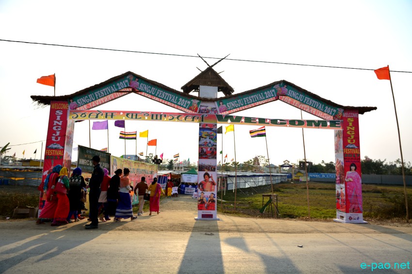 2nd Singju Festival 2017 at Khangabok, Thoubal District, Manipur :: 28th January 2017
