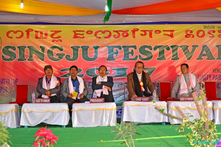 2nd Singju Festival 2017 at Khangabok, Thoubal District, Manipur :: 28th January 2017