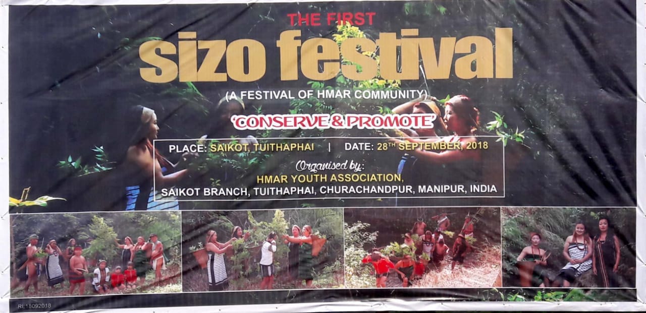 Sizo Festival  at Saikot, Churachandpur  :: 28th September 2018