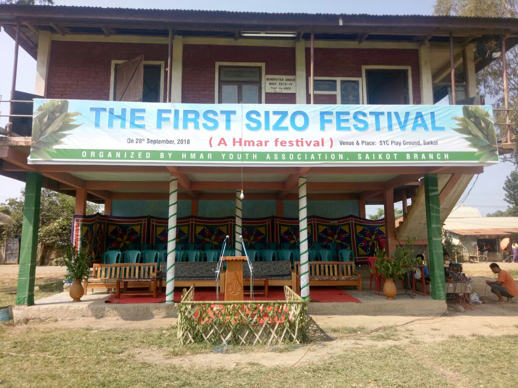 Sizo Festival  at Saikot, Churachandpur  :: 28th September 2018