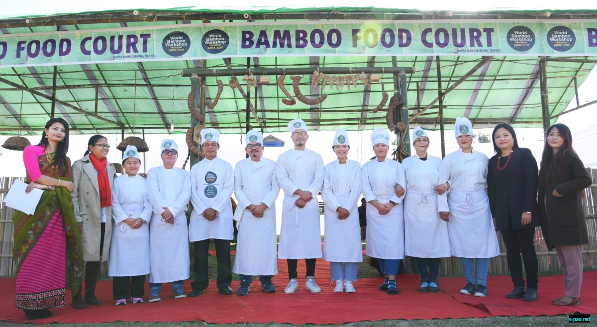 Bamboo Cooking Competition  as part of World Bamboo Workshop 2019 at Hapta Kangjeibung :: 4th February 2019   
