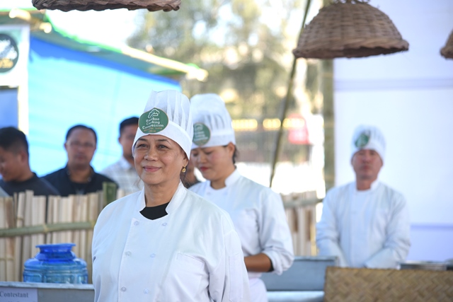 Bamboo Cooking Competition  as part of World Bamboo Workshop 2019 at Hapta Kangjeibung :: 4th February 2019