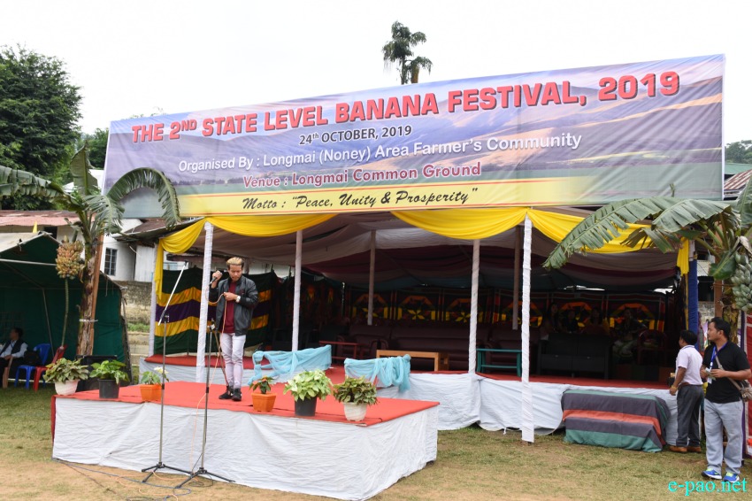 2nd State Level Banana Festival at Longmai (Noney) Common Ground :: 24th October, 2019