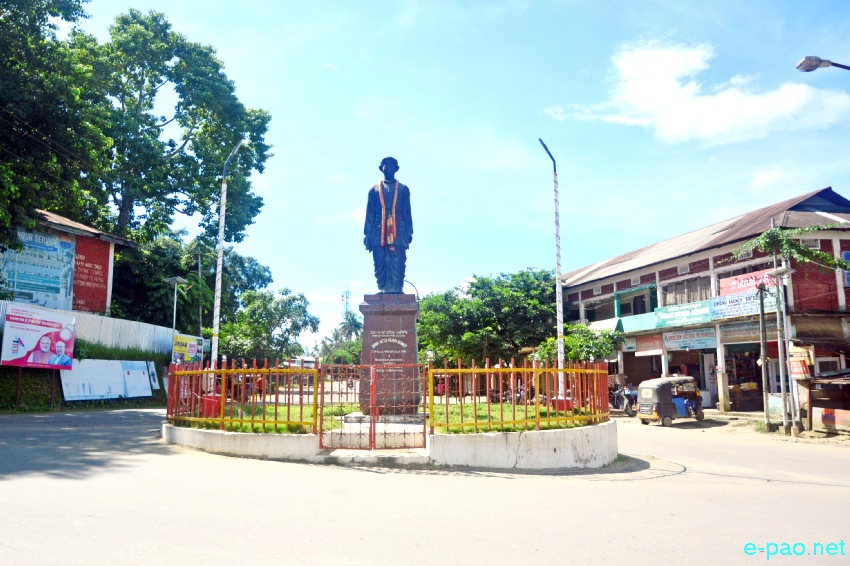 Statue of Irabot at Jiribam  :: 7th September 2021