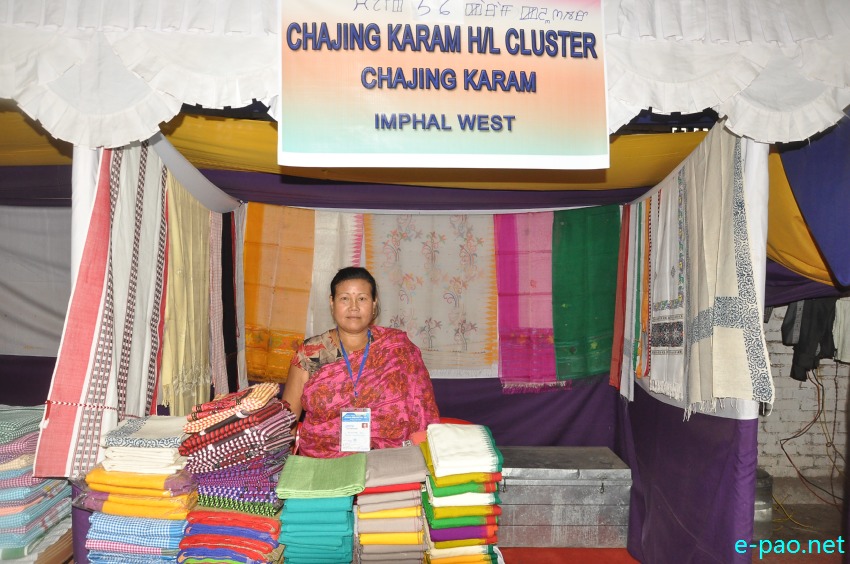 National Handloom Expo 2014 at Iboyaima Sumang Leela Shanglen, Imphal :: 04 April 2014