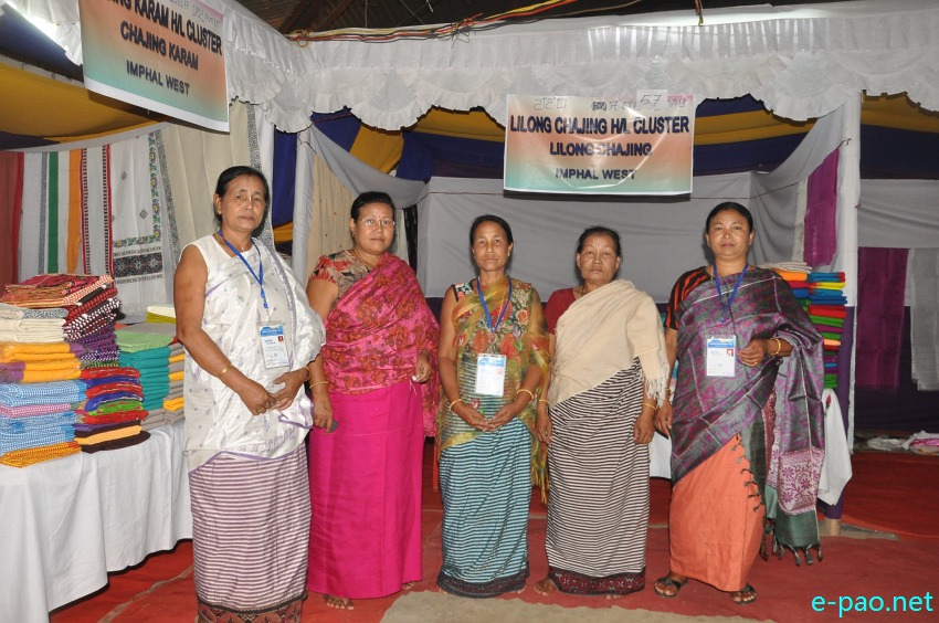 National Handloom Expo 2014 at Iboyaima Sumang Leela Shanglen, Imphal :: 04 April 2014