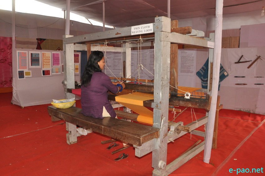 National Handloom Expo 2014 at Iboyaima Sumang Leela Shanglen, Imphal :: 04 April 2014