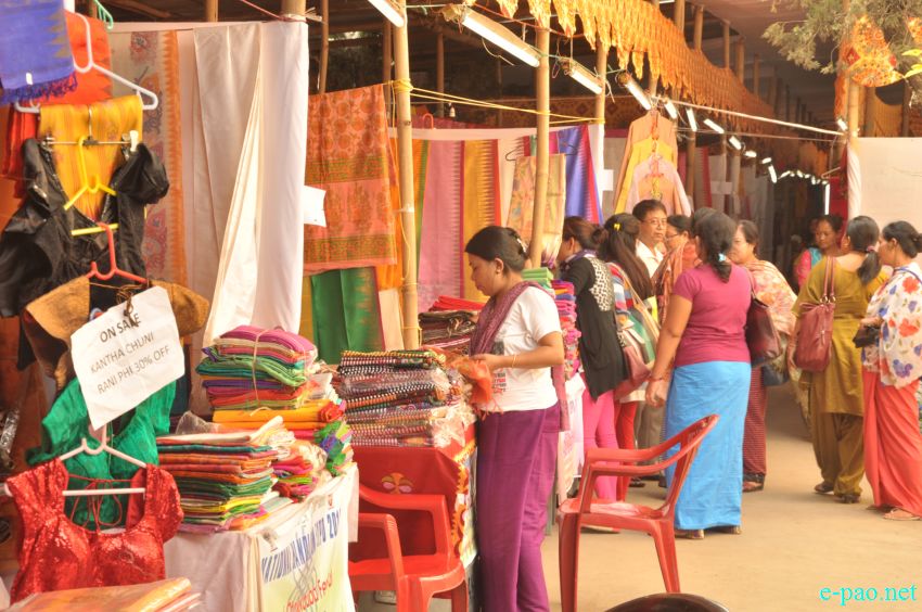 National Handloom Expo 2014 at GM Hall, Imphal  :: 18 October 2014