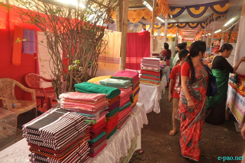 National Handloom Expo 2014 at GM Hall, Imphal  :: 18 October 2014