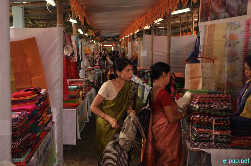 National Handloom Expo 2014 at GM Hall, Imphal  :: 18 October 2014