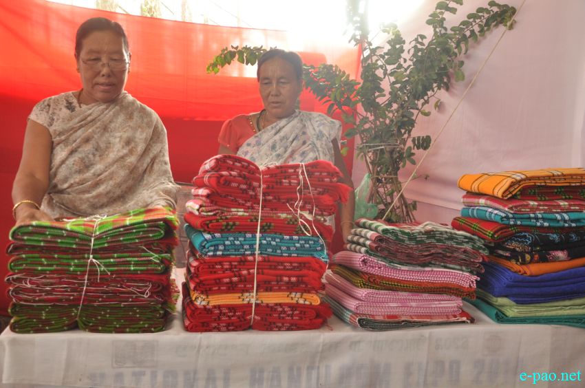 National Handloom Expo 2014 at GM Hall, Imphal  :: 18 October 2014