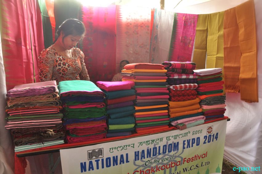 National Handloom Expo 2014 at GM Hall, Imphal  :: 18 October 2014