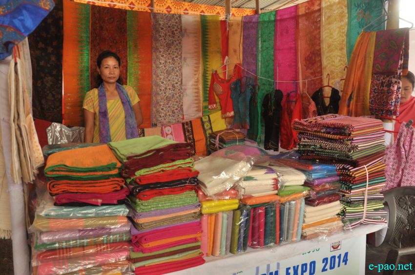 National Handloom Expo 2014 at GM Hall, Imphal  :: 18 October 2014