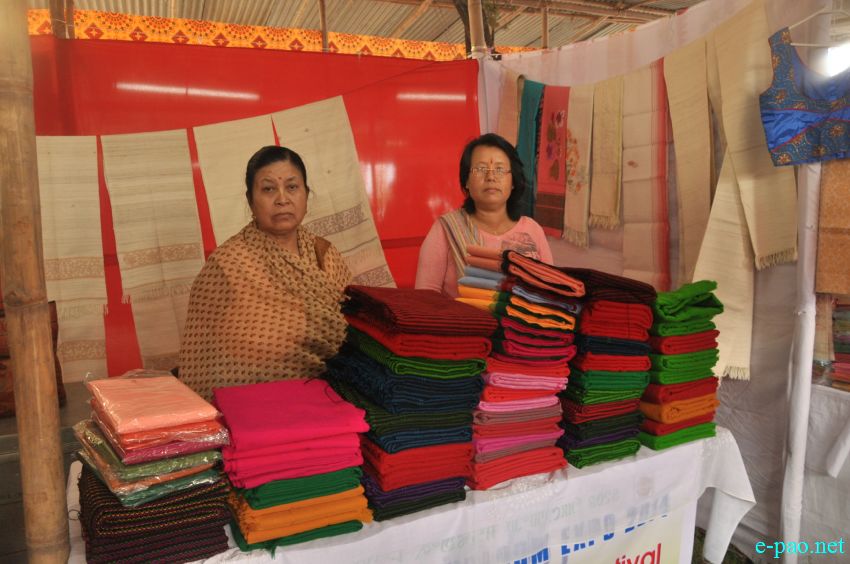 National Handloom Expo 2014 at GM Hall, Imphal  :: 18 October 2014