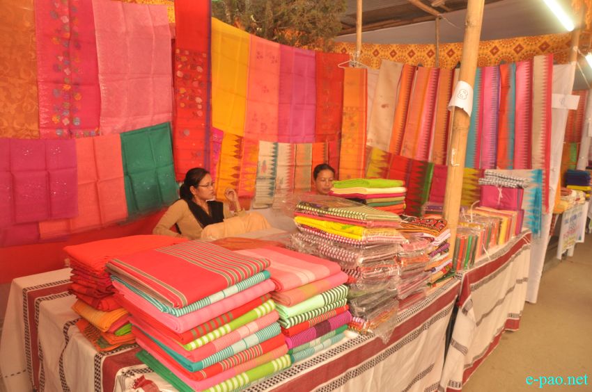National Handloom Expo 2014 at GM Hall, Imphal  :: 18 October 2014