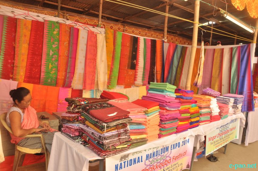 National Handloom Expo 2014 at GM Hall, Imphal  :: 18 October 2014