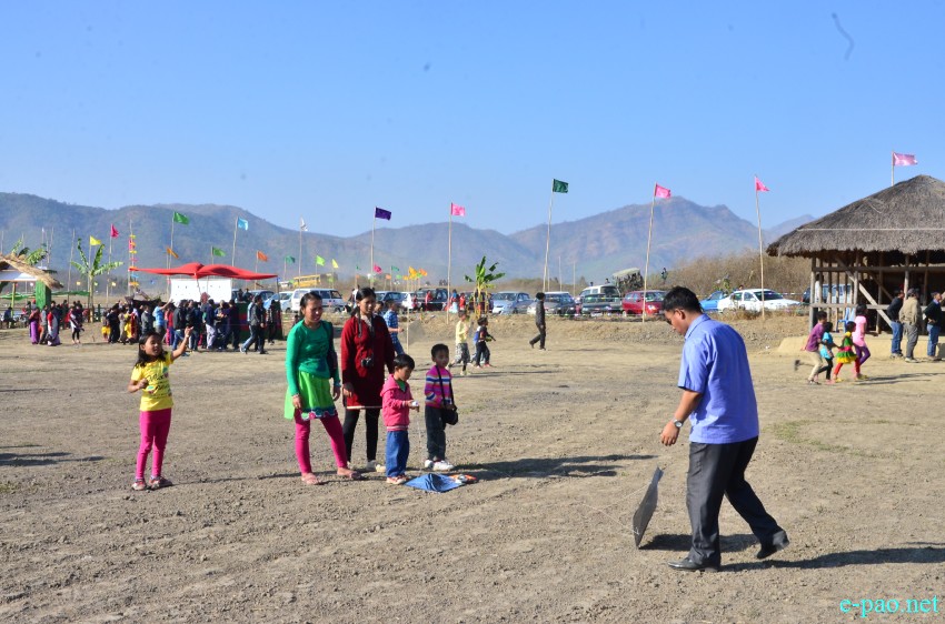 Kite Festival at Pari Puri Pukei, Eco-Tourism Centre, Pao-Khul Chingol, Tellou ::  1st February  2015