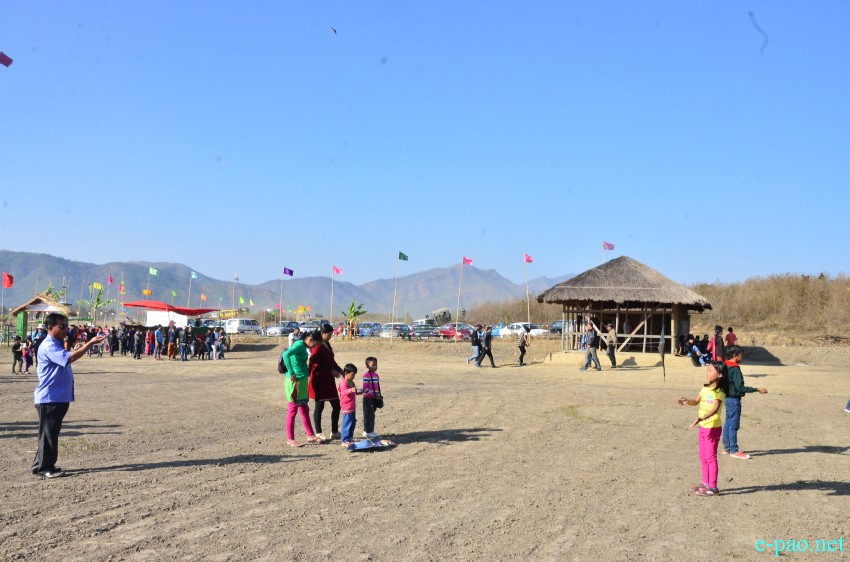 Kite Festival at Pari Puri Pukei, Eco-Tourism Centre, Pao-Khul Chingol, Tellou ::  1st February  2015