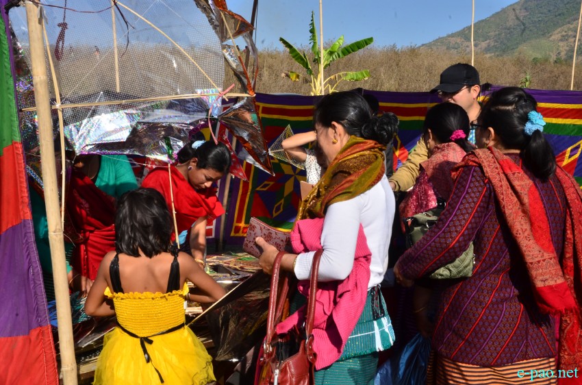 Kite Festival at Pari Puri Pukei, Eco-Tourism Centre, Pao-Khul Chingol, Tellou ::  1st February  2015