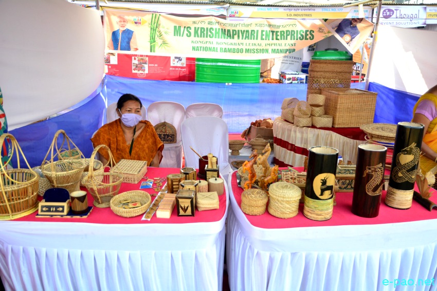 Mai-Own : Exhibition showcased products from all corners of Manipur  at Hapta Kangjeibung  :: March 16-22 2021