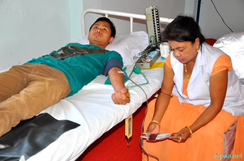 Blood Donation camp during The Great June Uprising Observation on June 18 2013