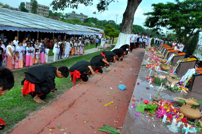 12th - The Great June Uprising Observation at Kekrupat Martyrs' Memorial complex  :: June 18 2013
