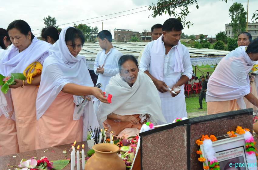 13th - The Great June Uprising Observation at Kekrupat Martyrs' Memorial complex, Imphal :: June 18 2014