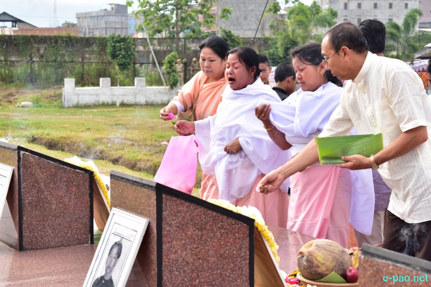 14th -  The Great June Uprising Observation at Kekrupat Martyrs' Memorial complex, Imphal :: June 18 2015