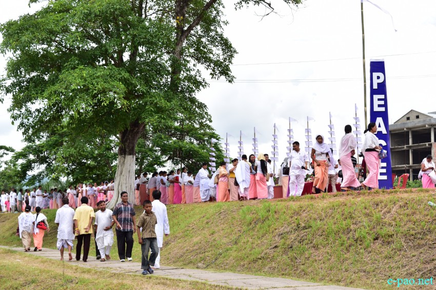 14th -  The Great June Uprising Observation at Kekrupat Martyrs' Memorial complex, Imphal :: June 18 2015