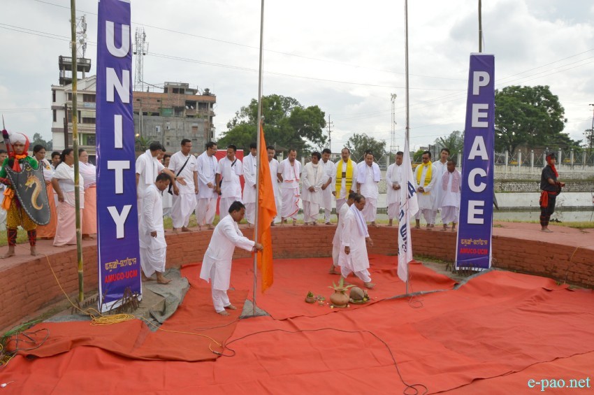 14th -  The Great June Uprising Observation at Kekrupat Martyrs' Memorial complex, Imphal :: June 18 2015
