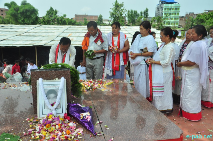 17th -  The Great June Uprising Observation at Kekrupat Martyrs' Memorial complex, Imphal :: June 18 2018