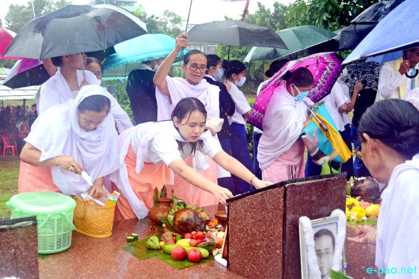 21st - The Great June Uprising Observation at Kekrupat Martyrs' Memorial complex, Imphal :: June 18 2022