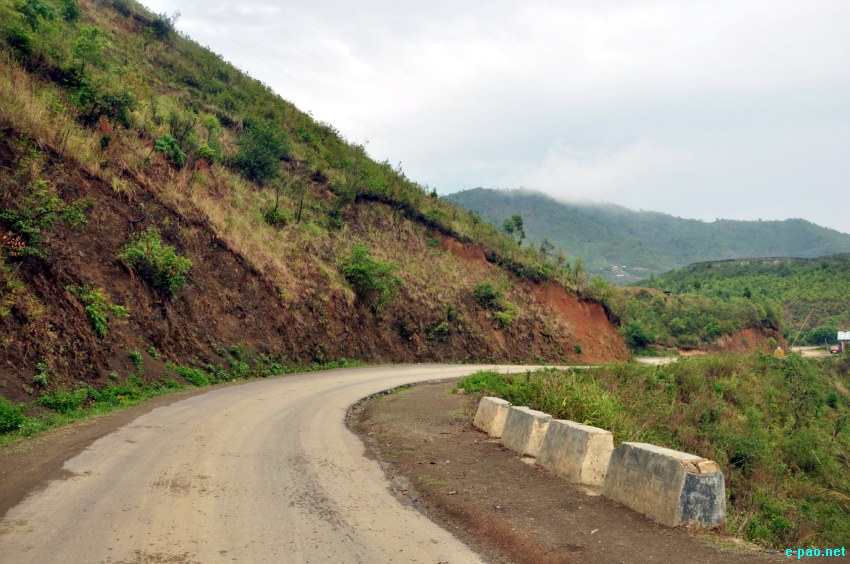 The beautiful summer landscape of Ukhrul Town :: Third Week May 2014