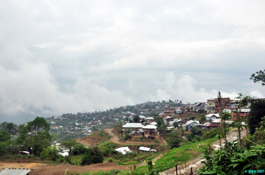 The beautiful summer landscape of Ukhrul Town :: Third Week May 2014