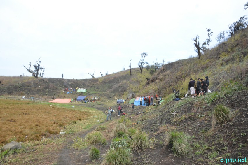 Beautiful scenic view from top of Mount Koubru as seen on April 5-6 2015