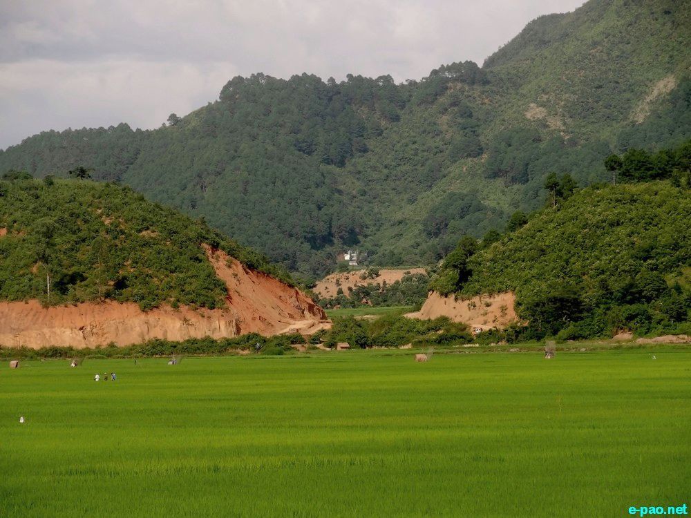 Nongmaijing Hill at Naharup Pangong Wangma; Photos shot from December 2011 till date (September 2015)