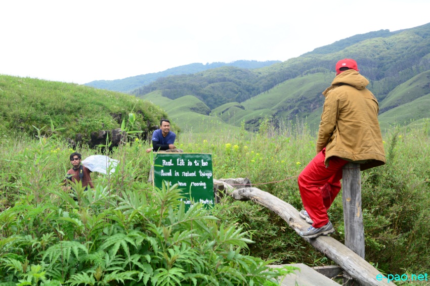 Trekking to Dzukou Valley in Senapati district, Manipur :: second week of June 2016