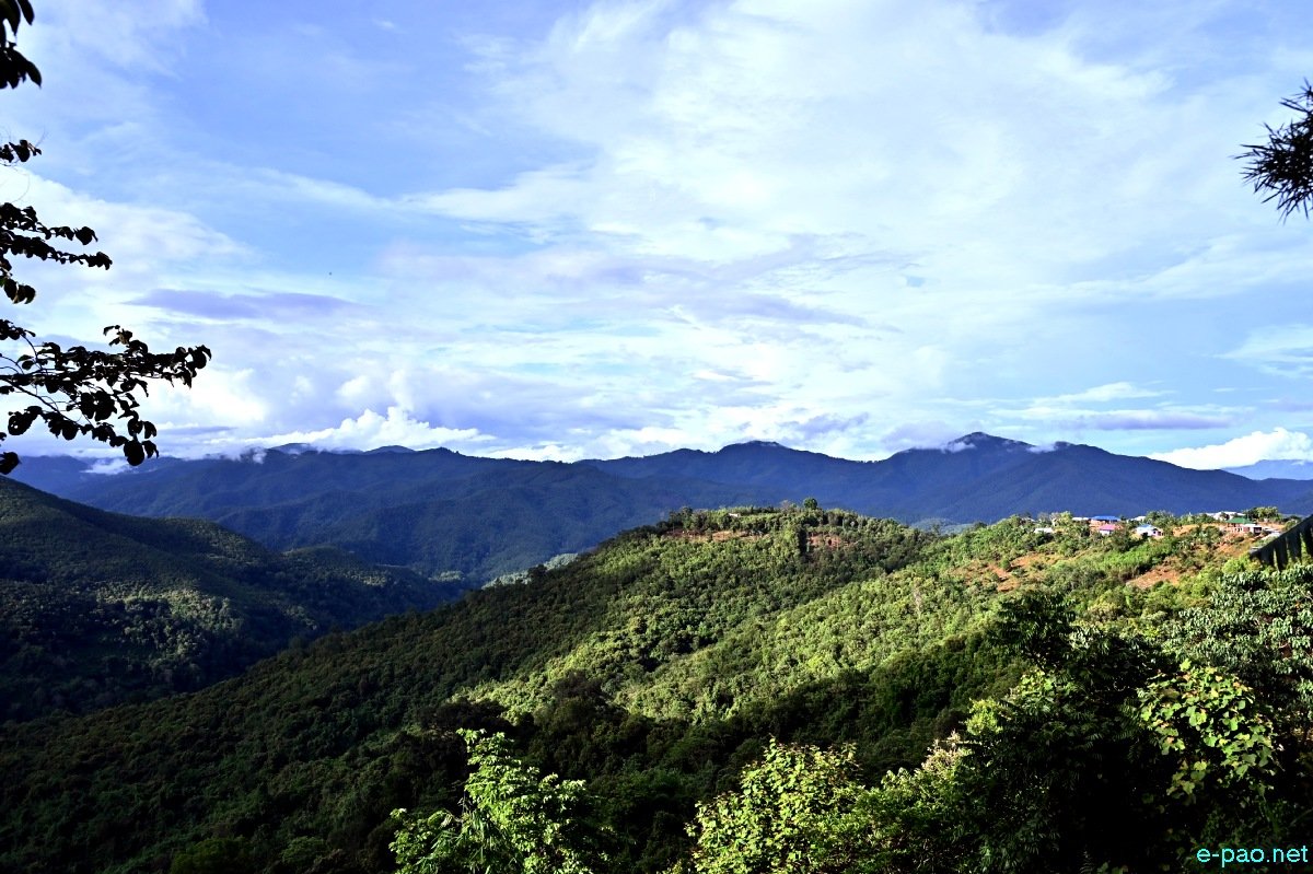 Landscape view at Kangkum and Nambasi Village in Kamjong District :: 26th June 2022