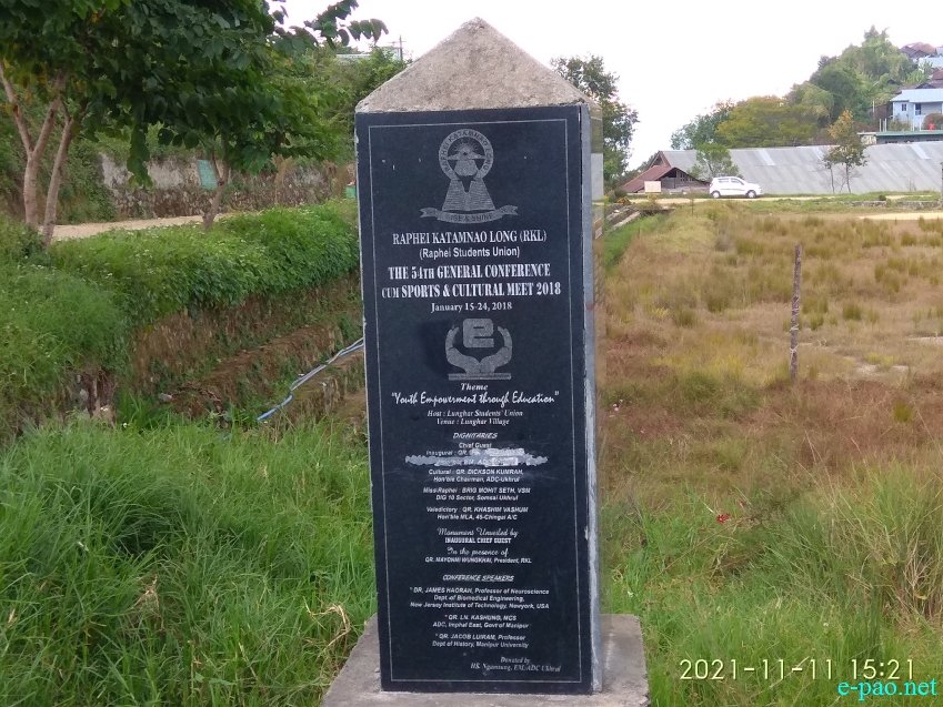 Lunghar village in Ukhrul district on National Highway 150, Imphal-Kohima via Jessami :: November 11 2021
