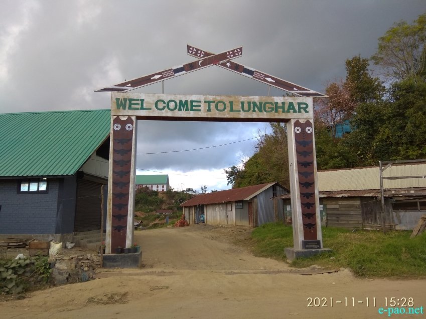 Lunghar village in Ukhrul district on National Highway 150, Imphal-Kohima via Jessami :: November 11 2021