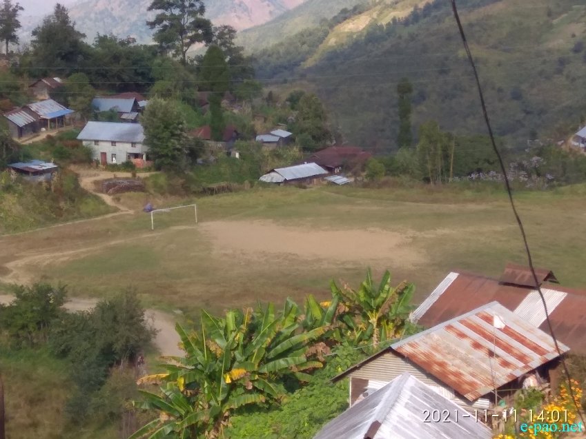 Lunghar village in Ukhrul district on National Highway 150, Imphal-Kohima via Jessami :: November 11 2021