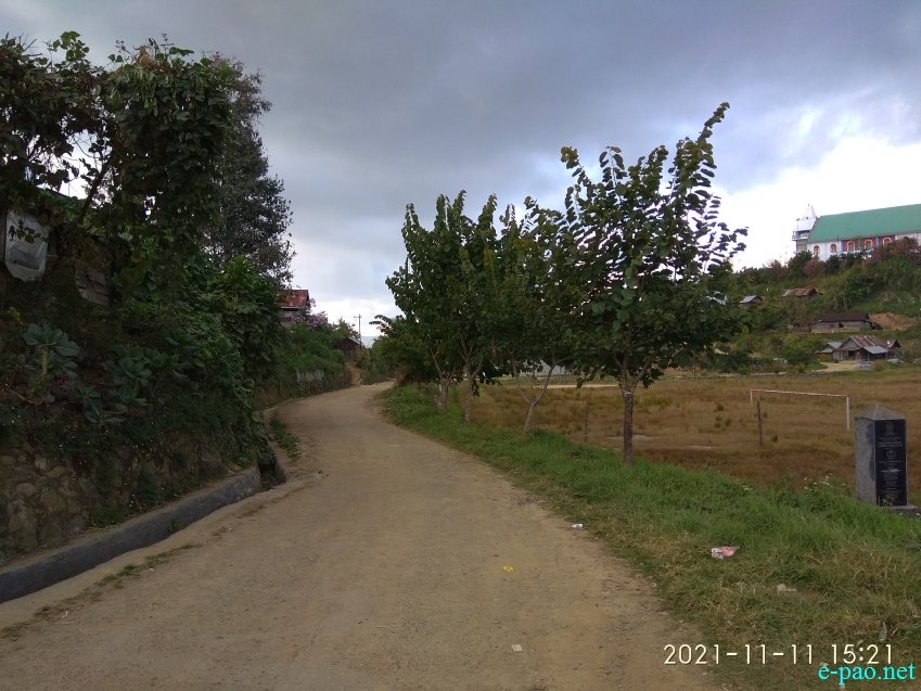 Lunghar village in Ukhrul district on National Highway 150, Imphal-Kohima via Jessami :: November 11 2021