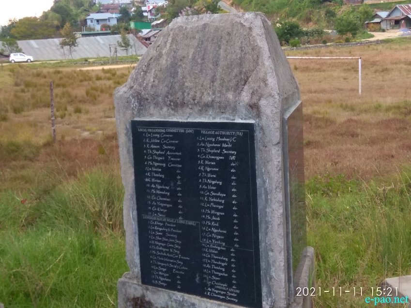 Lunghar village in Ukhrul district on National Highway 150, Imphal-Kohima via Jessami :: November 11 2021