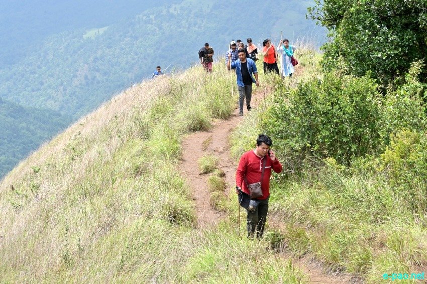 Trekking to Shirui Peak, Ukhrul as part of Shirui Lily Festival :: 26th May 2022