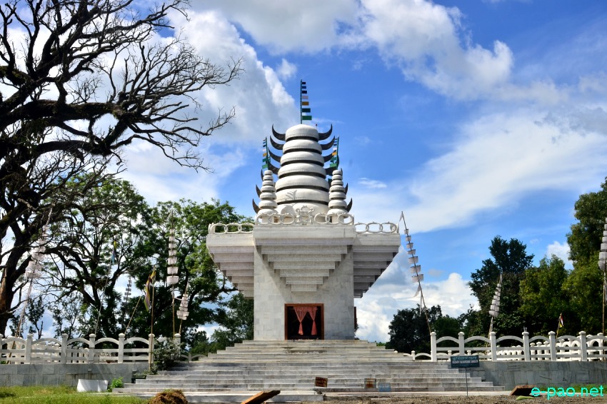 Sanamahism temple at Kangla in May 2013